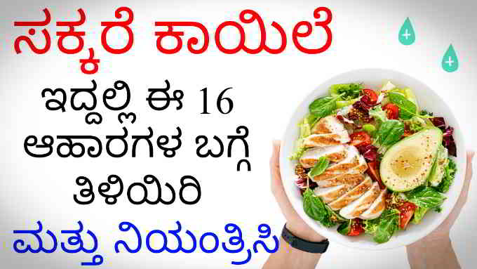 foods to control blood sugar in kannada